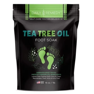 Daily Remedy Tea Tree Oil Foot Soak with Epsom Salt