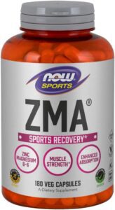 NOW Sports Nutrition, ZMA (Zinc, Magnesium and Vitamin B-6)