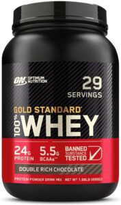 Optimum Nutrition Gold Standard 100% Whey Protein Powder